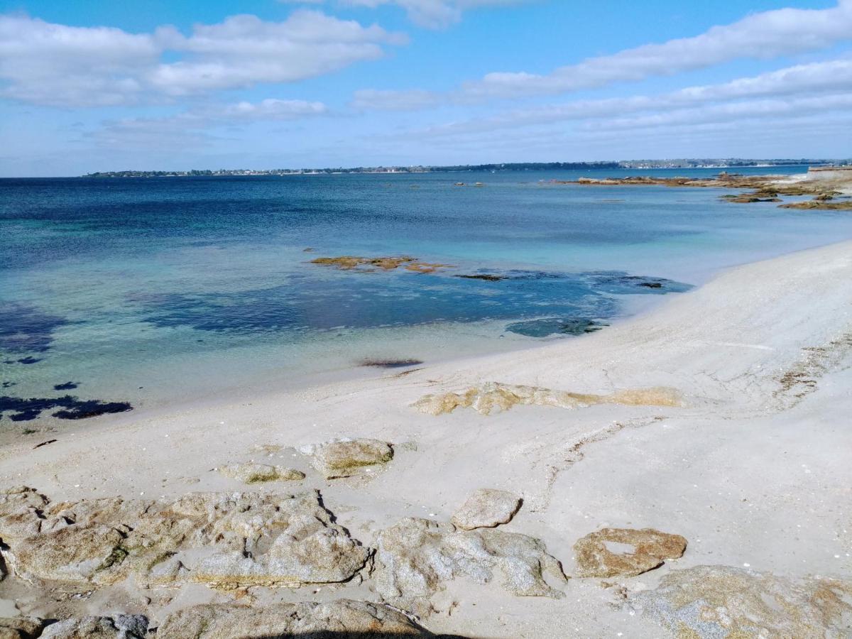 L'Océan à 100m via une venelle privée, la Ville Close à 500m, l'Archipel des Glénan à l'horizon Concarneau Esterno foto